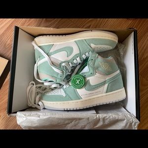 DHGATE Air Jordan 1 High Top Turbo Green